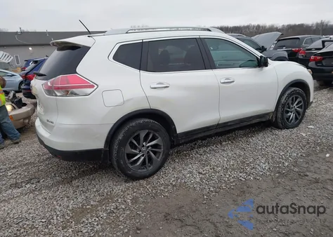 2015 Nissan Rogue Sl z USA, uszkodzony, nr VIN 5N1AT2MV1FC836318